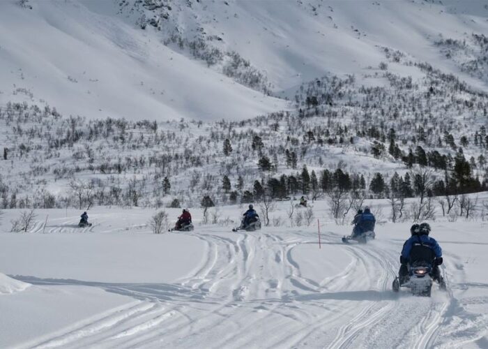 Snowscooter, Tromso, Arctic