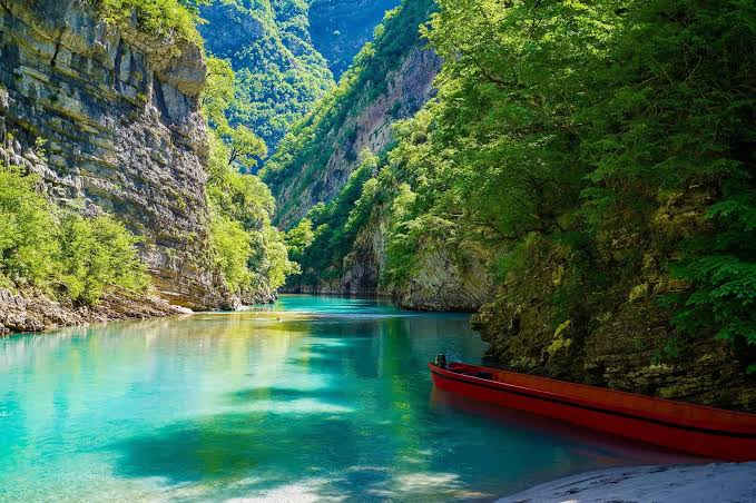 Shala river, Albanië